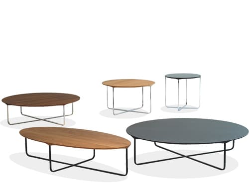 flint 80 round coffee table