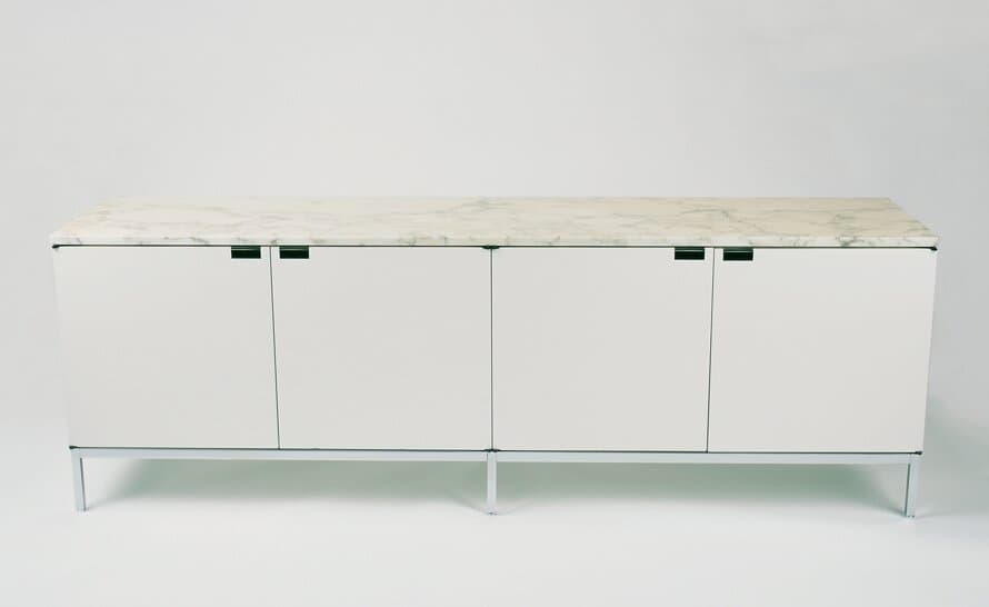 florence knoll 2 position credenza