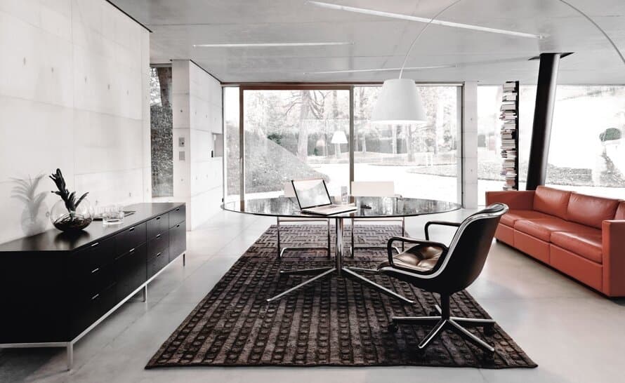 florence knoll 2 position credenza