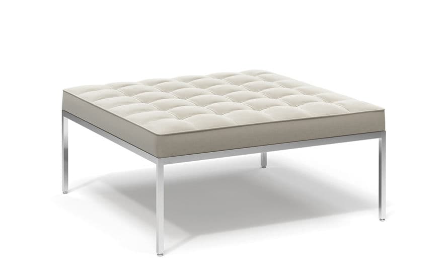 florence knoll relaxed small square bench