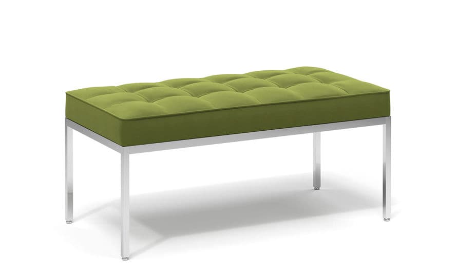 florence knoll relaxed two seat bench