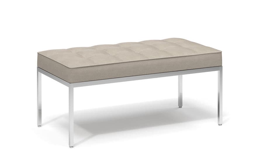 florence knoll relaxed two seat bench