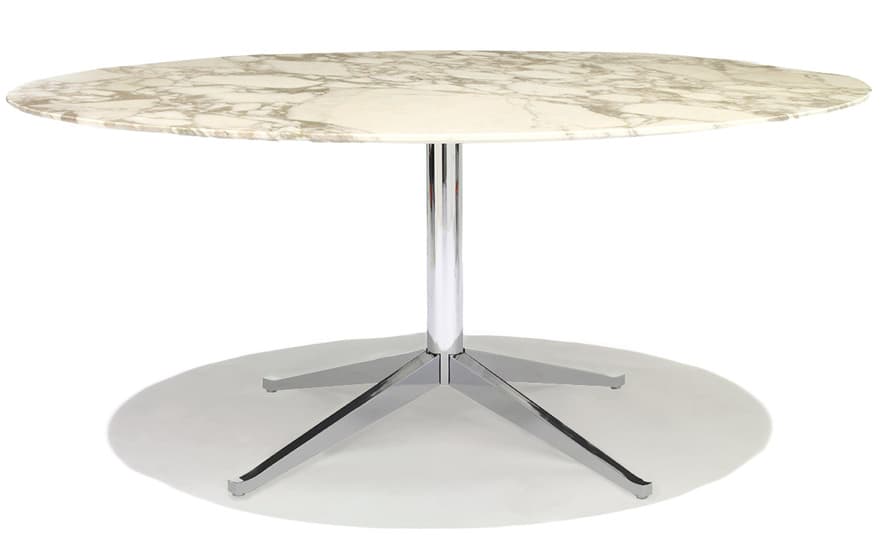 florence knoll 78" oval table