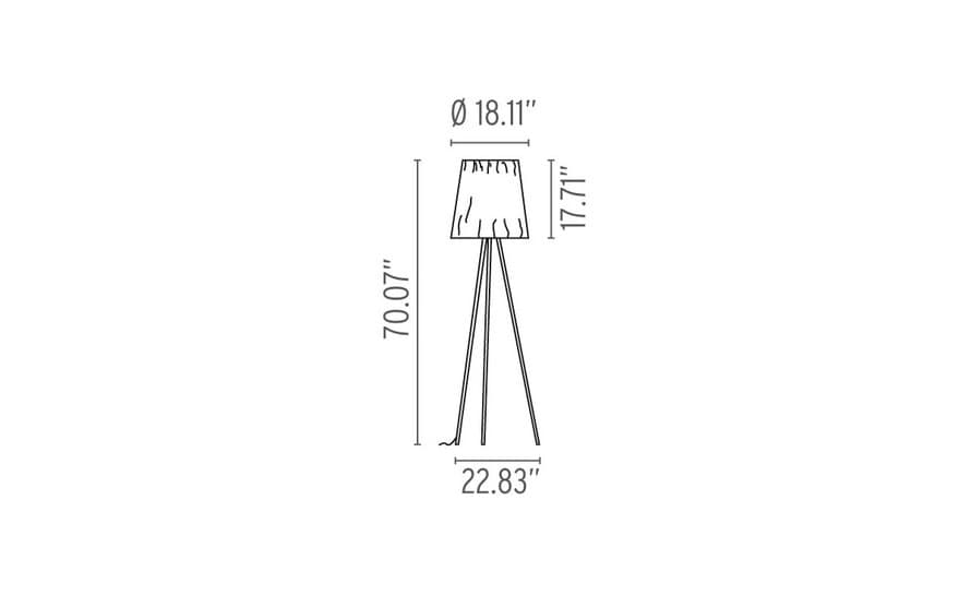 flos rosy angelis floor lamp