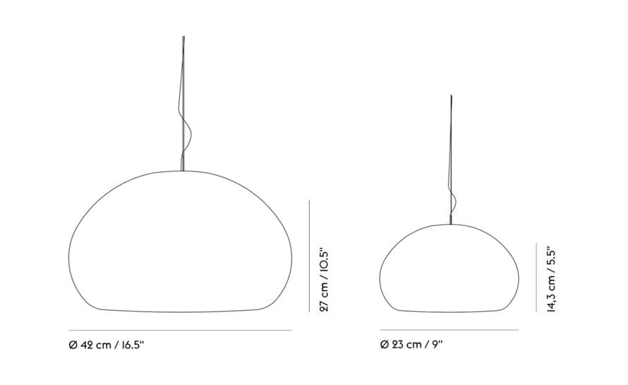 fluid pendant lamp