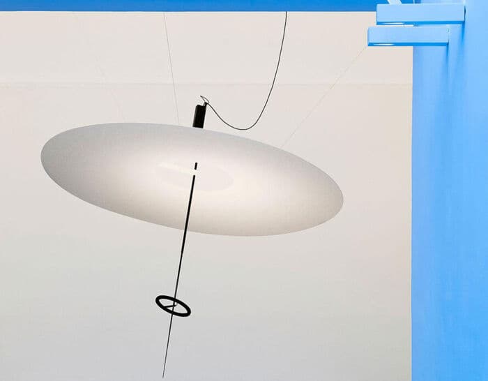 Flying Disc Suspension Lamp
