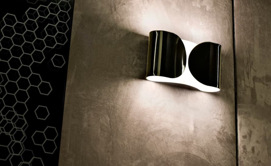 foglio incandescent wall lamp