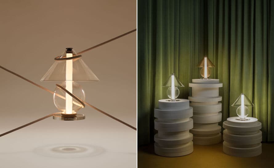 Fragile Table Lamp