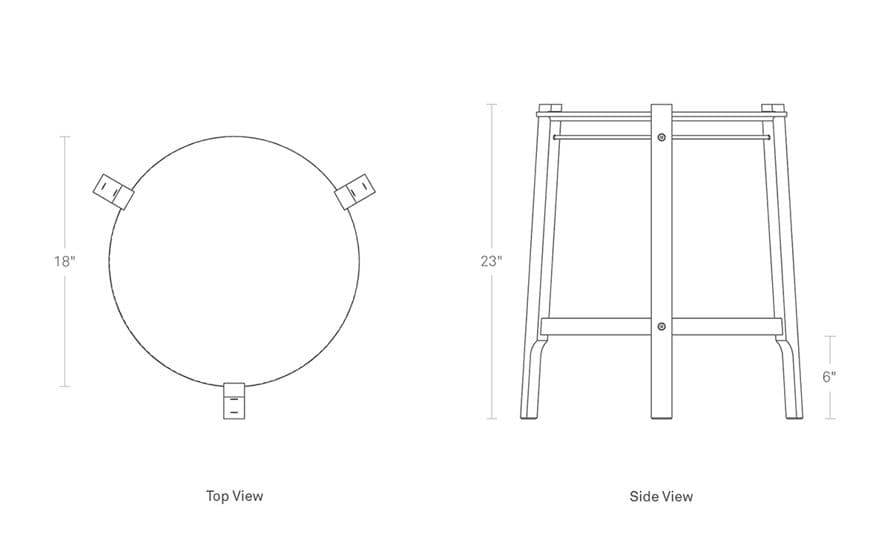 free range side table