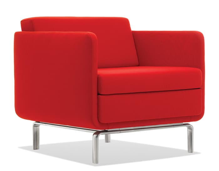 gaia high-arm lounge chair