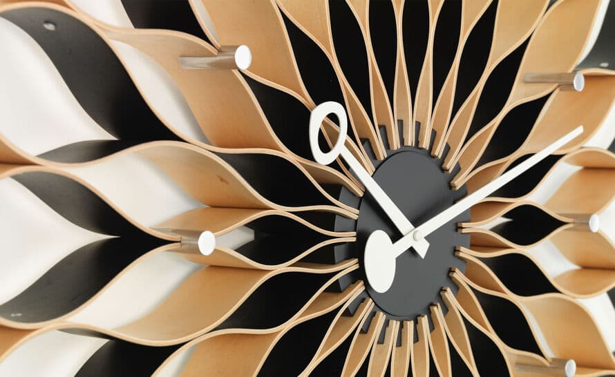 george nelson sunflower clock