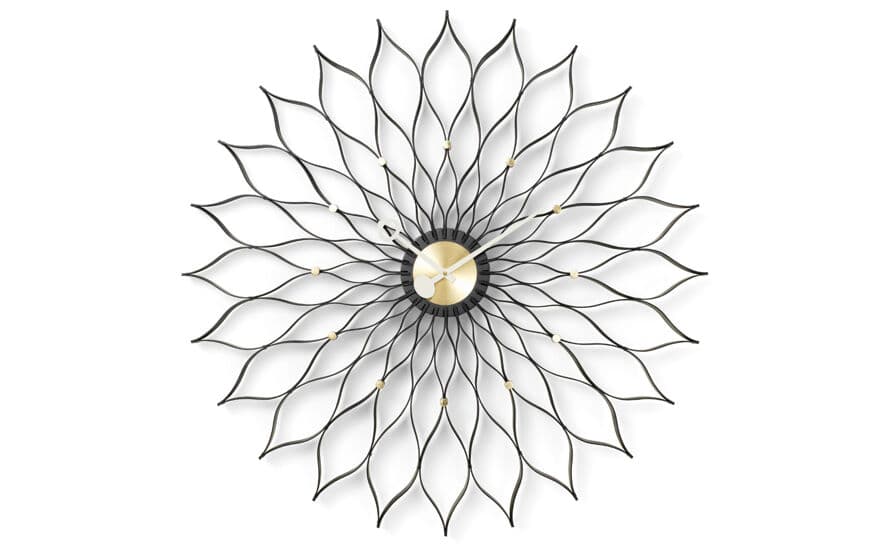 george nelson sunflower clock