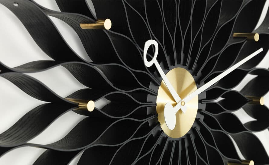 george nelson sunflower clock
