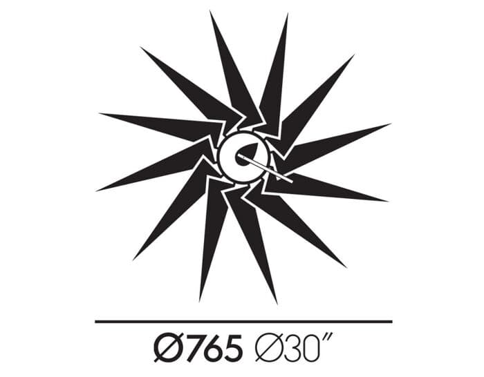 george nelson turbine clock