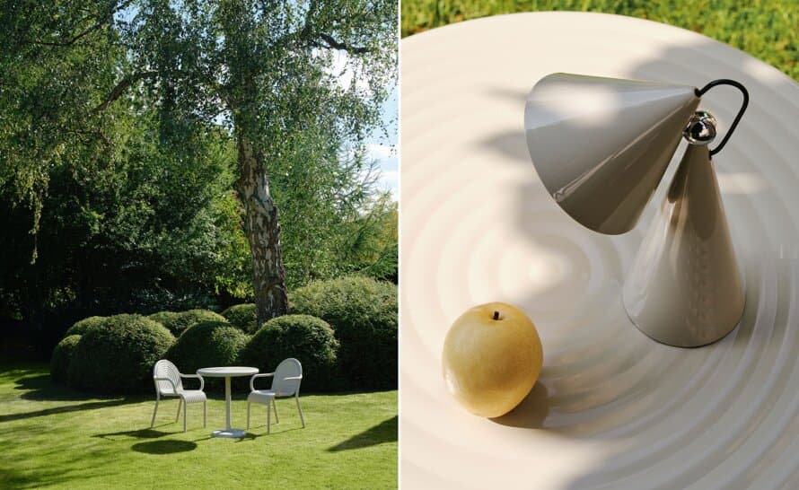 Groove Outdoor Table Round