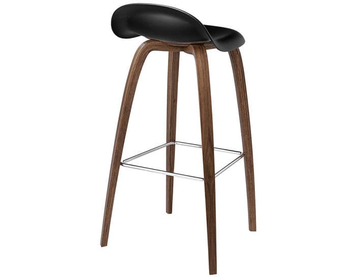 gubi 3d wood base hirek stool