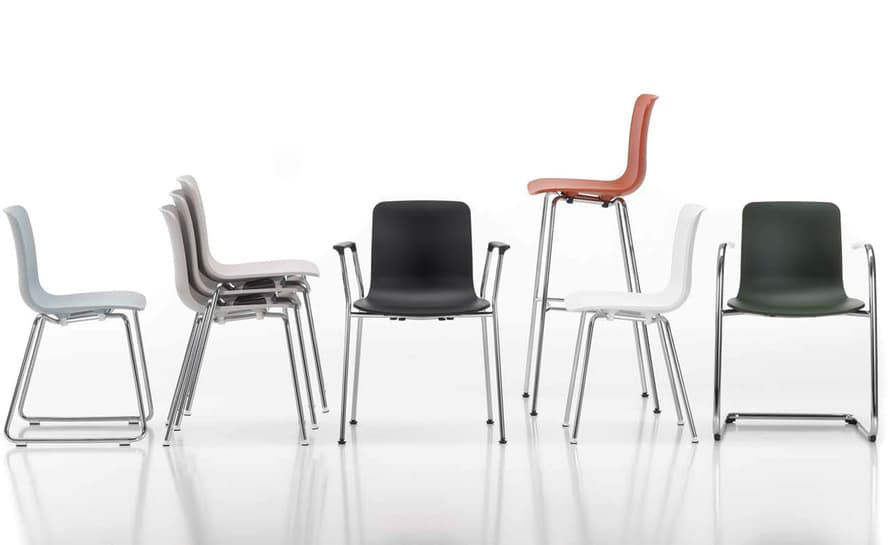 hal tube stackable side chair