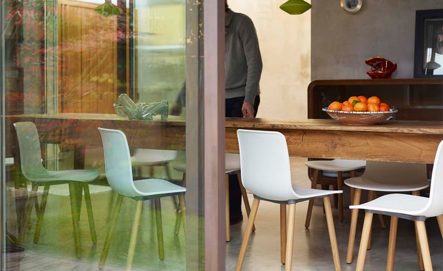 hal wood side chair