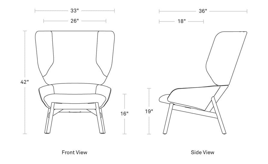 heads up lounge chair