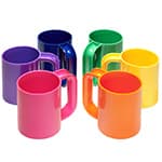 Hellerware rainbow Maxmug set of six