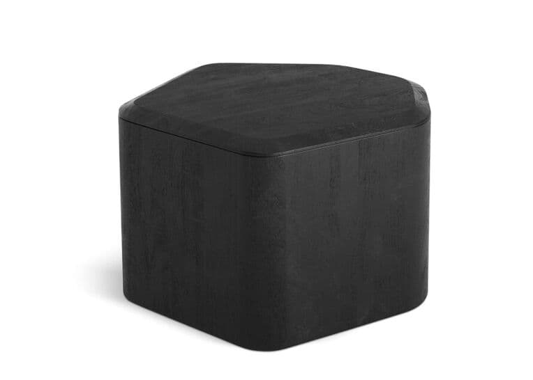 hoard side table with storage