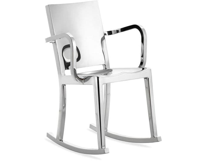 emeco hudson rocking armchair