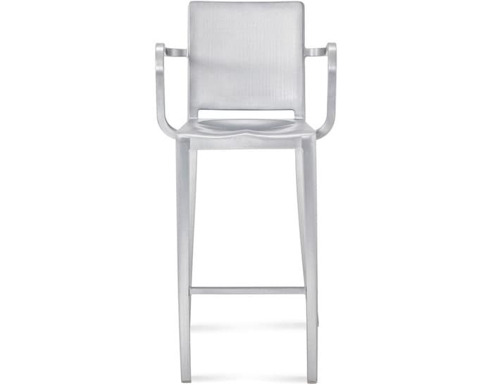 emeco hudson stool with arms