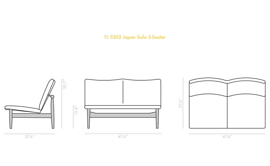 Japan Sofa 2 Seater