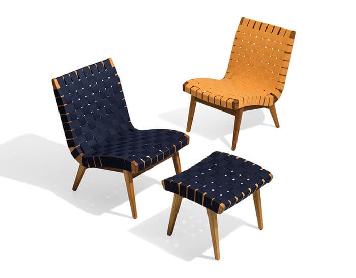 jens risom outdoor ottoman