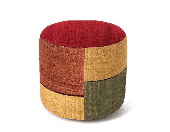kilim pouf