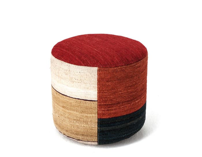 kilim pouf