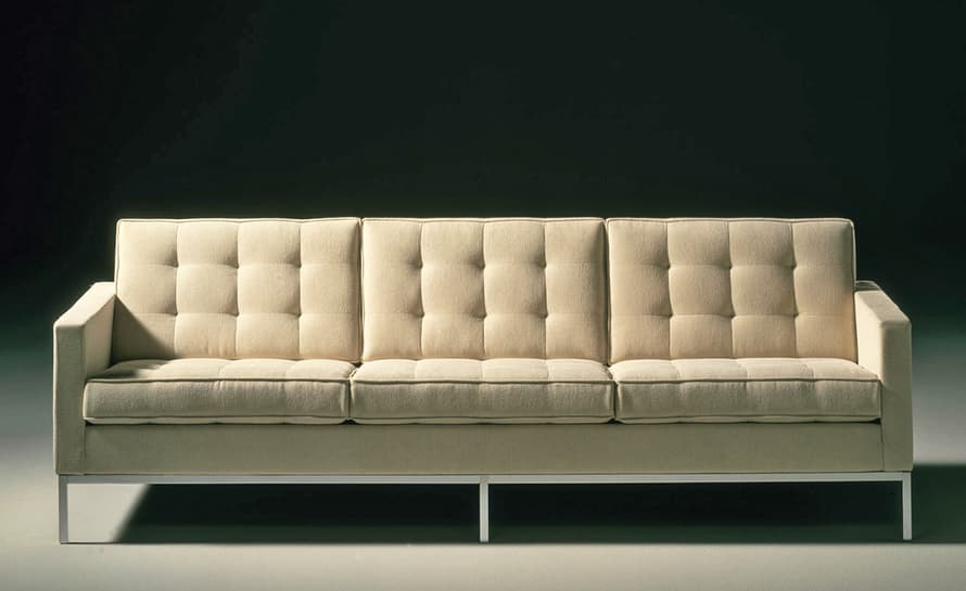florence knoll 3 seat sofa