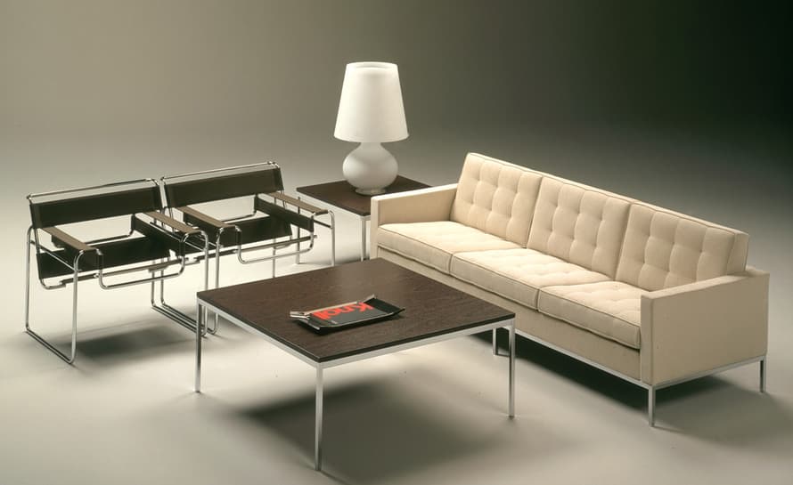florence knoll 3 seat sofa