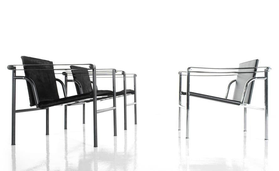 le corbusier lc1 sling chair