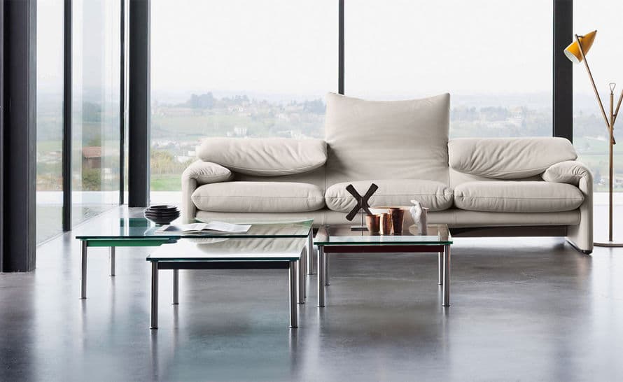 le corbusier lc10-p low table