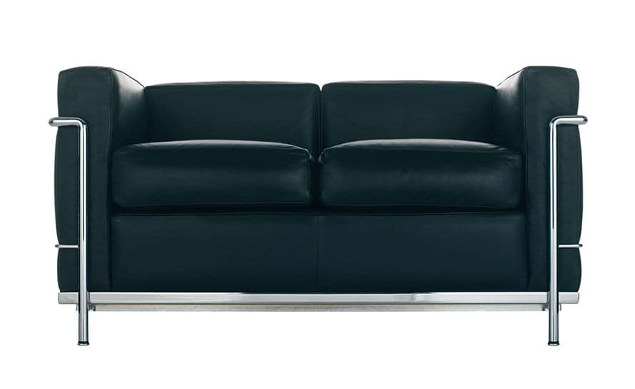 le corbusier lc2 two seat sofa