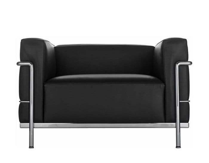 le corbusier lc3 armchair with down cushions