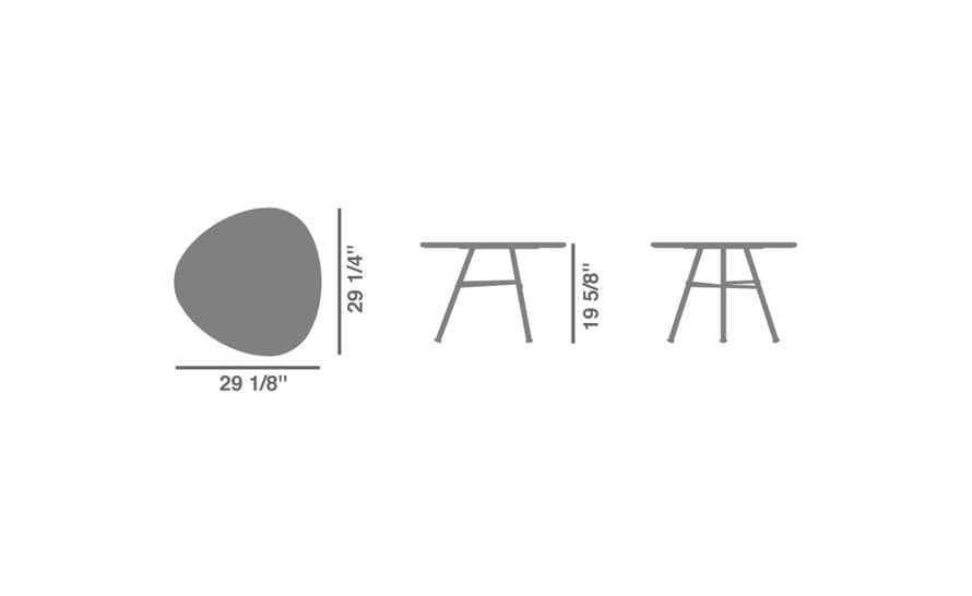 leaf low table