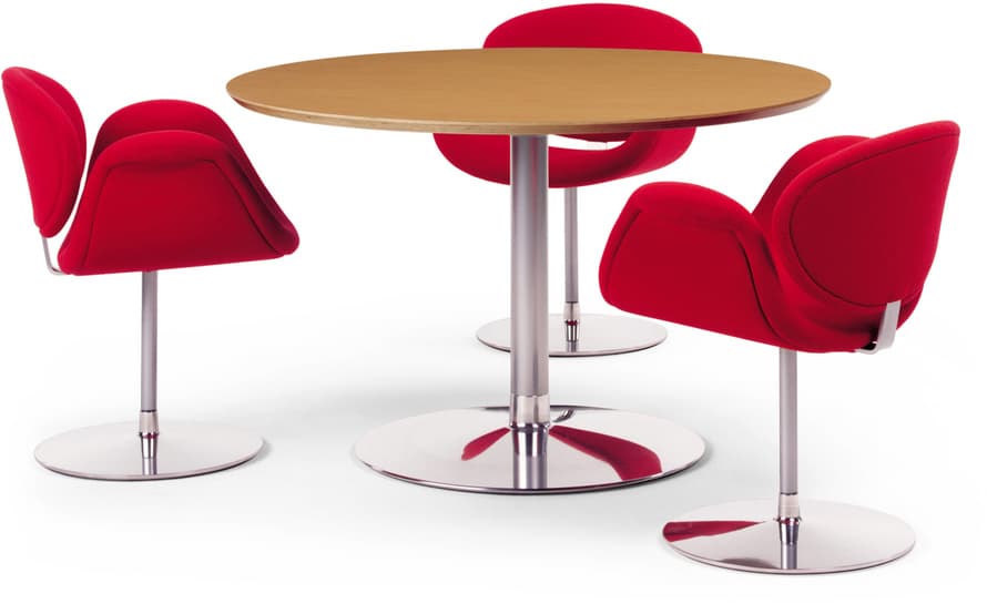 pierre paulin little tulip chair with disc base