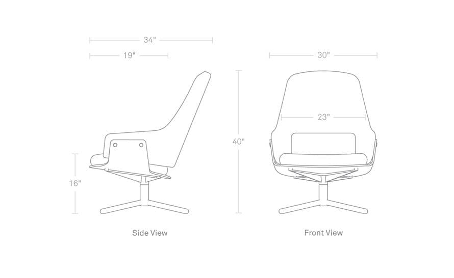 lock lounge chair
