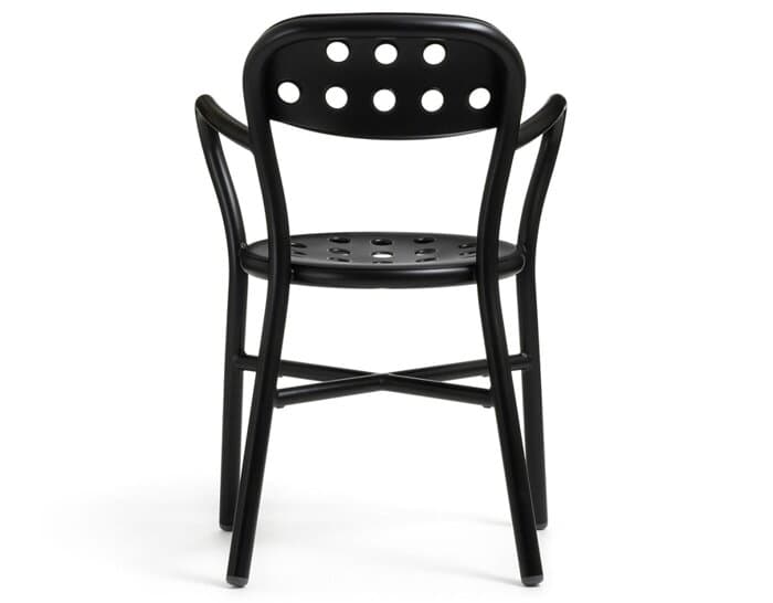 Pipe Stacking Chair with arms