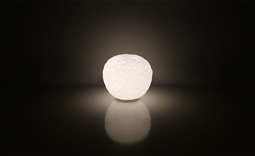 meteorite table lamp