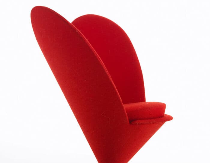 Miniature Panton Heart Chair