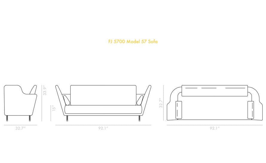 Model 57 Sofa