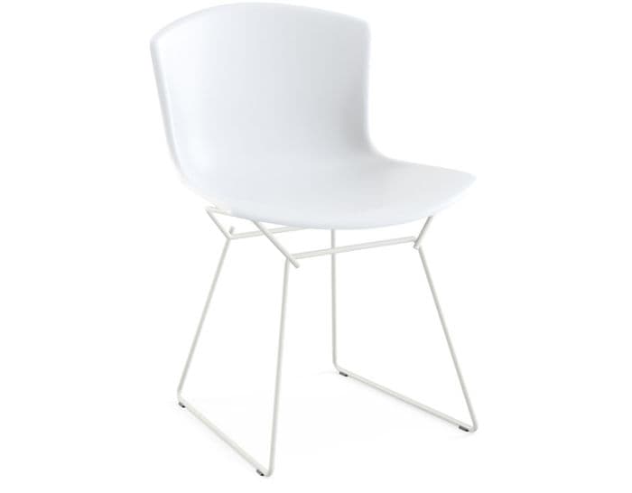 bertoia molded shell side chair