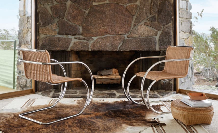 mr rattan arm chair