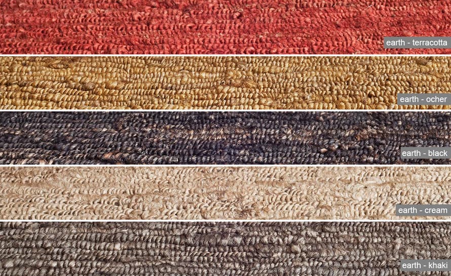 earth jute rug