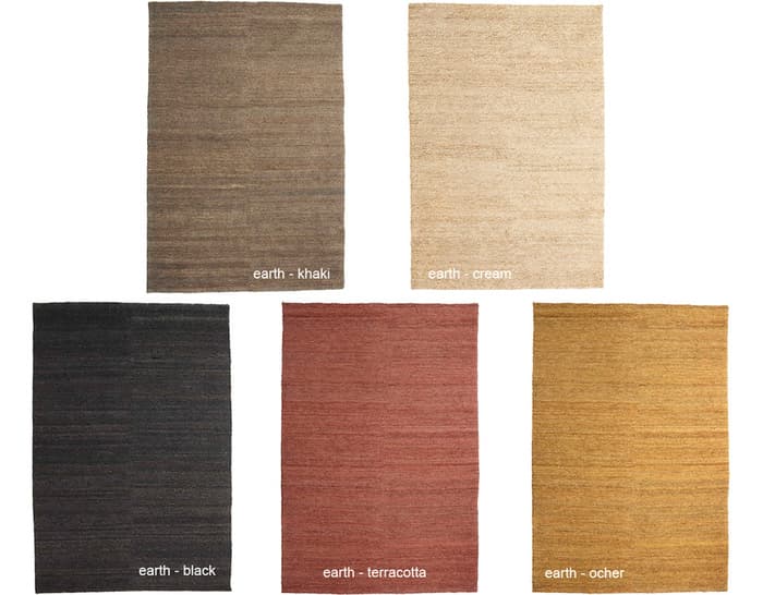 earth jute rug