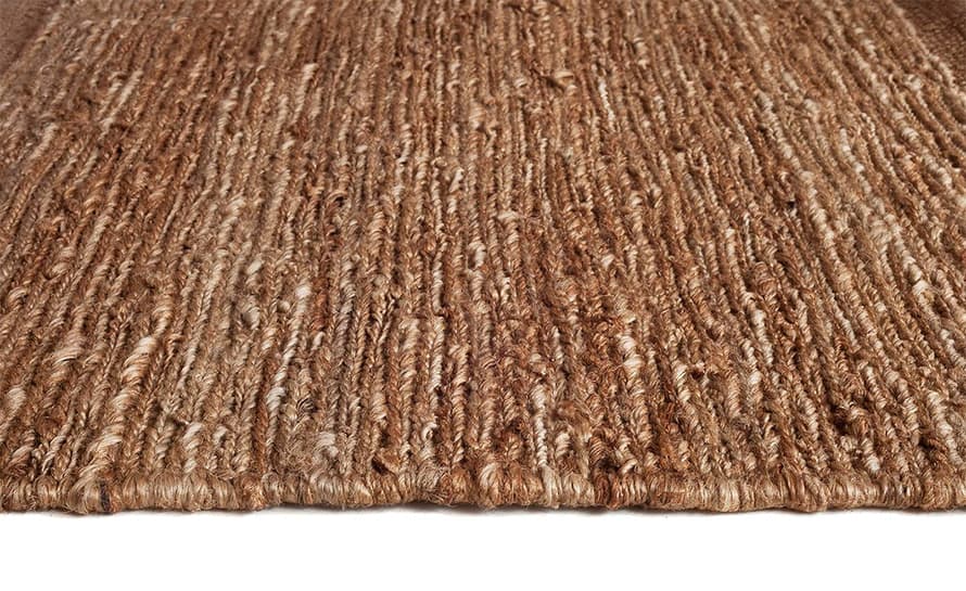 knitted jute rug