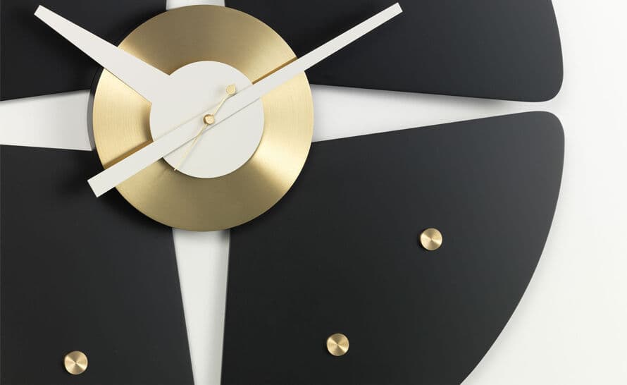george nelson petal wall clock
